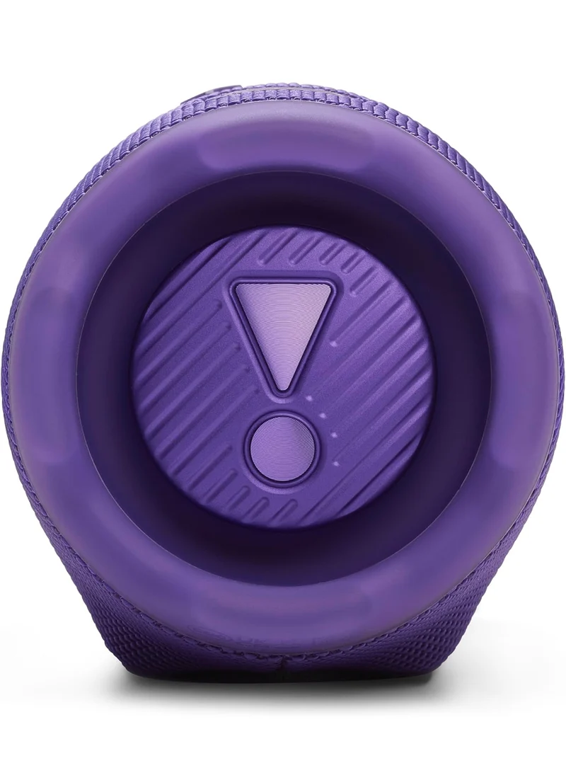JBL Charge 6 - Portable Waterproof & Drop-Proof Bluetooth Speaker with a Sturdy/Removable Carrying Strap (Purple)