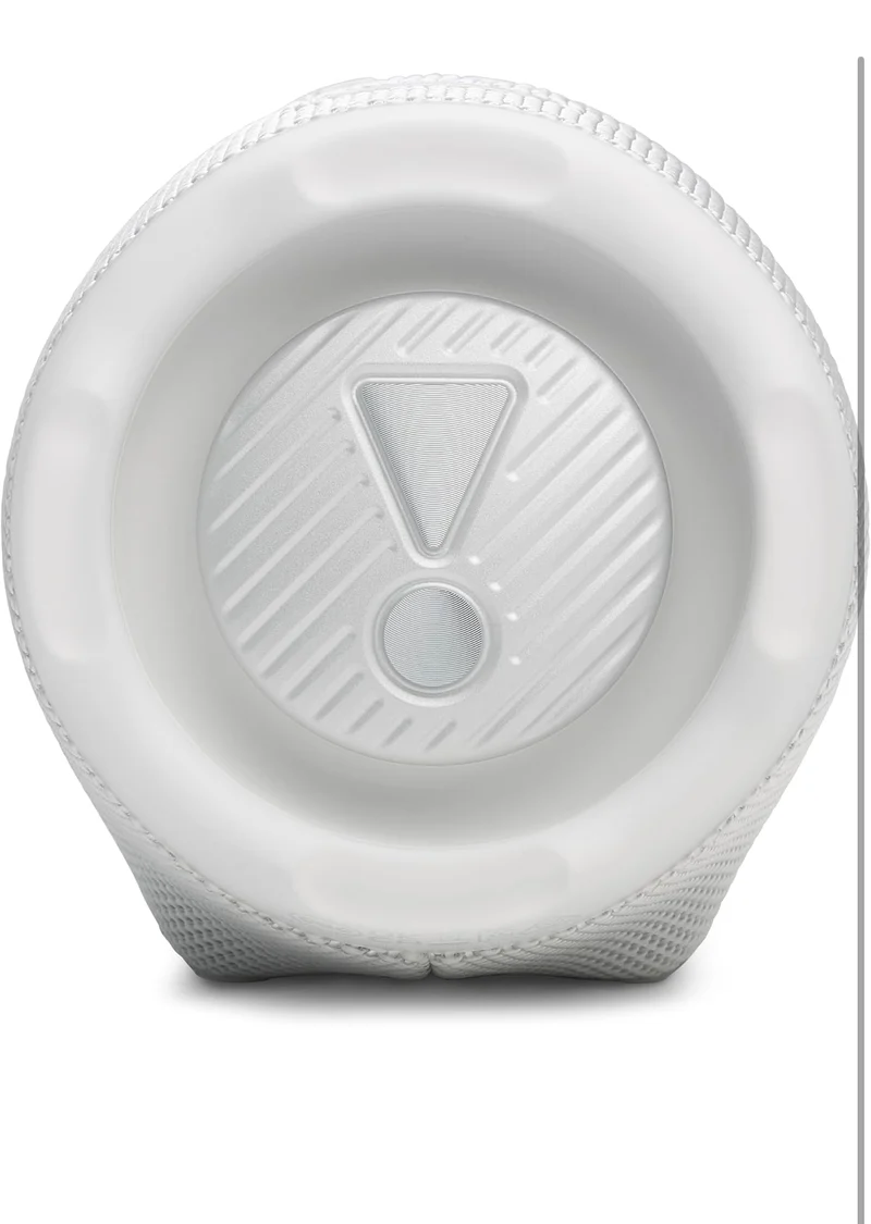 JBL Charge 6 - Portable Waterproof & Drop-Proof Bluetooth Speaker with a Sturdy/Removable Carrying Strap (White)
