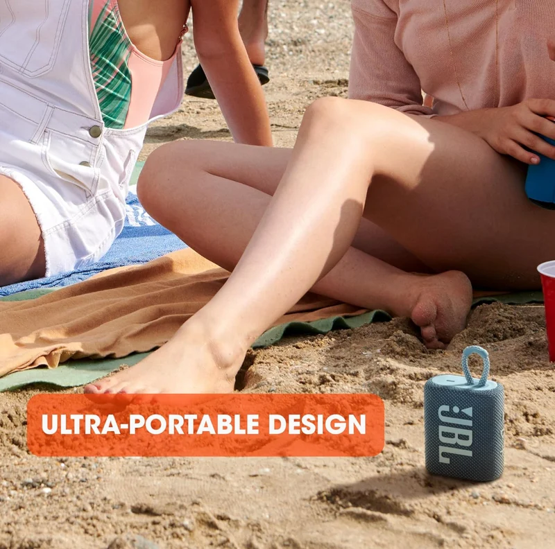 JBL Go 3 - Portable Mini Bluetooth Speaker P67 Waterproof and Dustproof - (Teal)