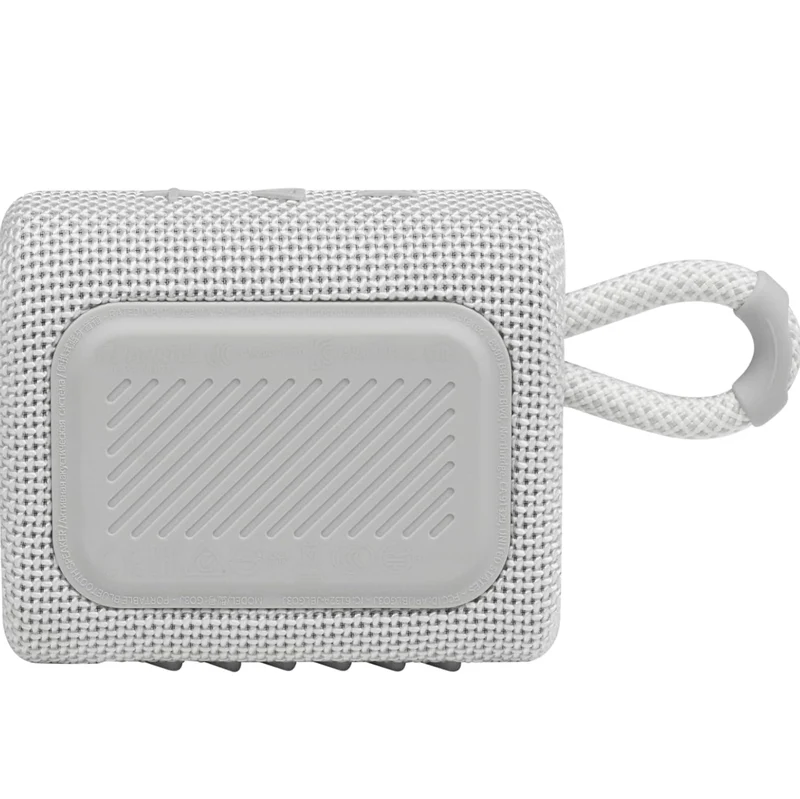 JBL Go 3 - Portable Mini Bluetooth Speaker P67 Waterproof and Dustproof - (White)