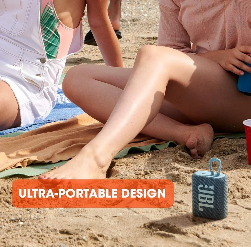 JBL Go 3 - Portable Mini Bluetooth Speaker P67 Waterproof and Dustproof - (Green)