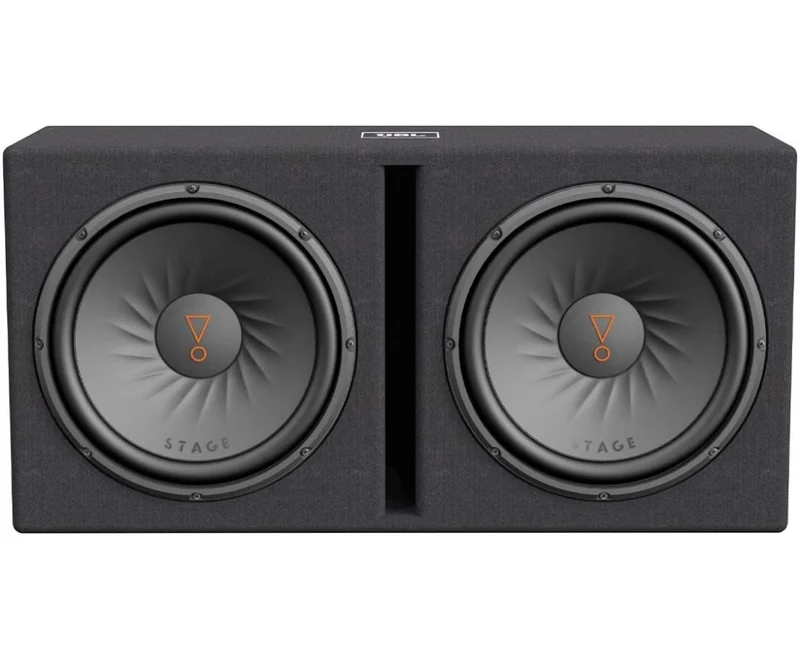 JBL Dual 12 INCHES Car Audio Ported Enclosure, Black - NEW