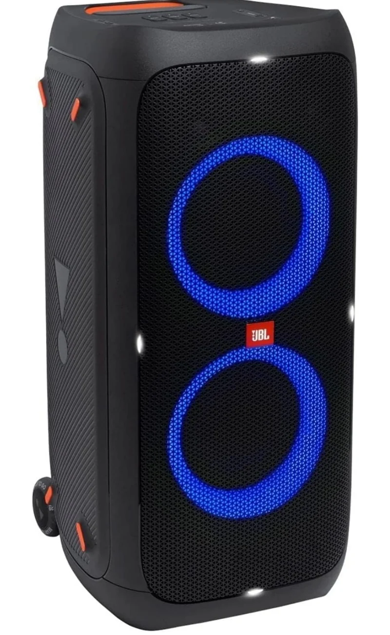 JBL Partybox 310 - Portable Party Speaker with Long Lasting Battery, Powerful JBL Sound - Black