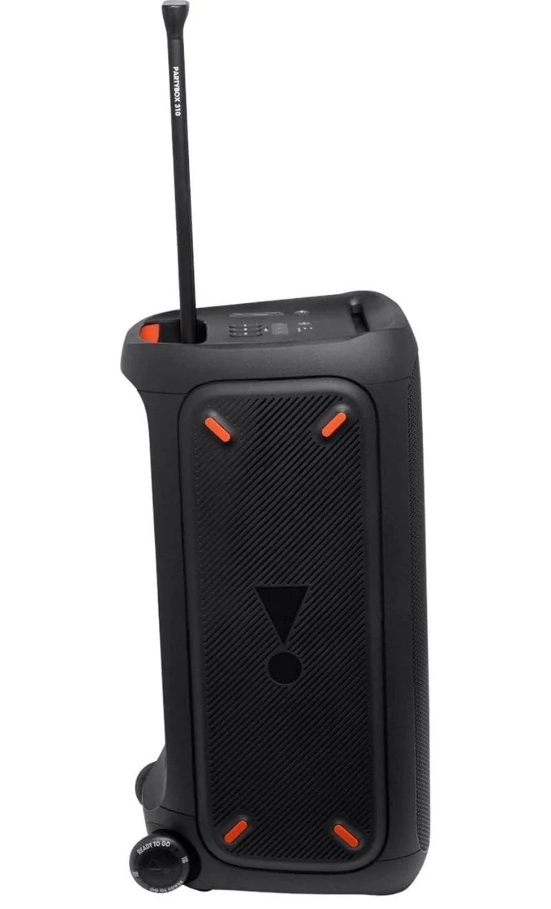 JBL Partybox 310 - Portable Party Speaker with Long Lasting Battery, Powerful JBL Sound - Black