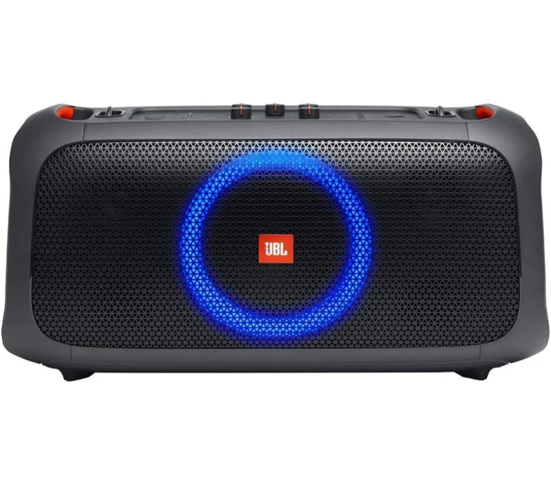 JBL PartyBox On-The-Go Powerful Portable Bluetooth Party Speaker with Dynamic Light - Black
