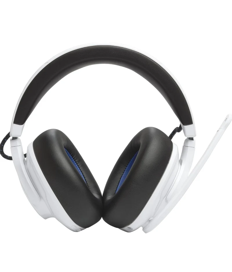 JBL Quantum 910P - Wireless Consol Over-Ear Gaming Headset with Head Tracking-Enhance - (White)