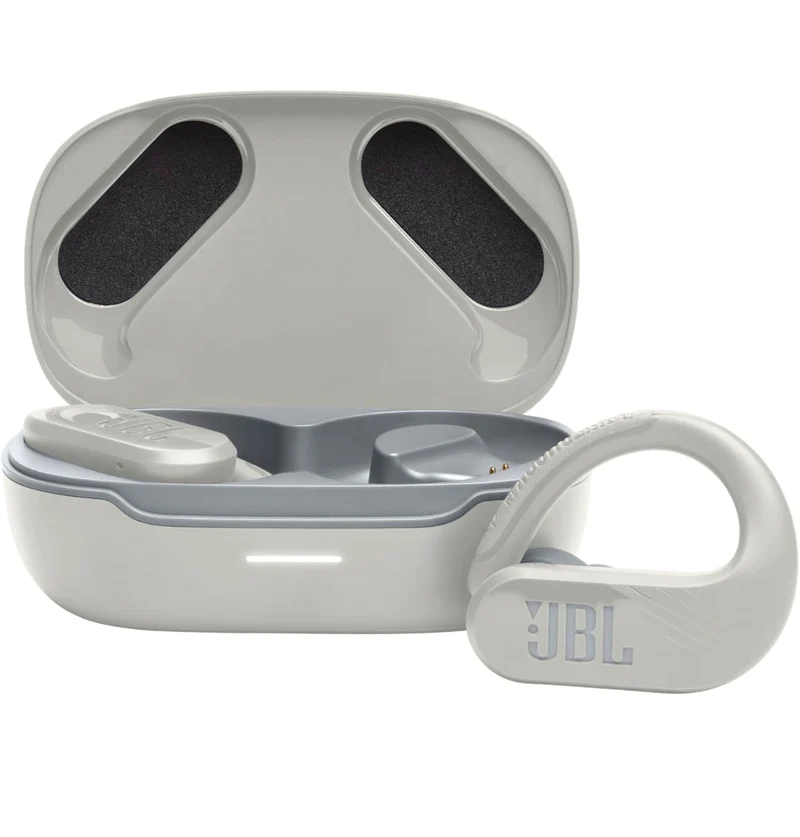 JBL Endurance Peak 3 - Dust and Water Proof (IP68) True Wireless Active Earbuds - (White)