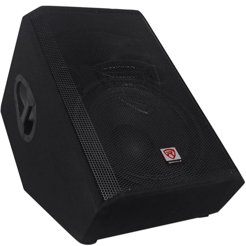 Rockville RSM15A 15" 1400 Watt 2-Way Powered Active Stage Floor Monitor Speaker