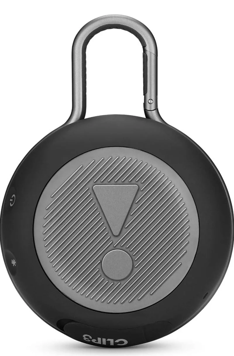 JBL Clip 3 Waterproof, Durable & Portable Bluetooth Speaker - Up to 10 HRS of Play Noise-Cancelling Speakerphone & Wireless Streaming - Black