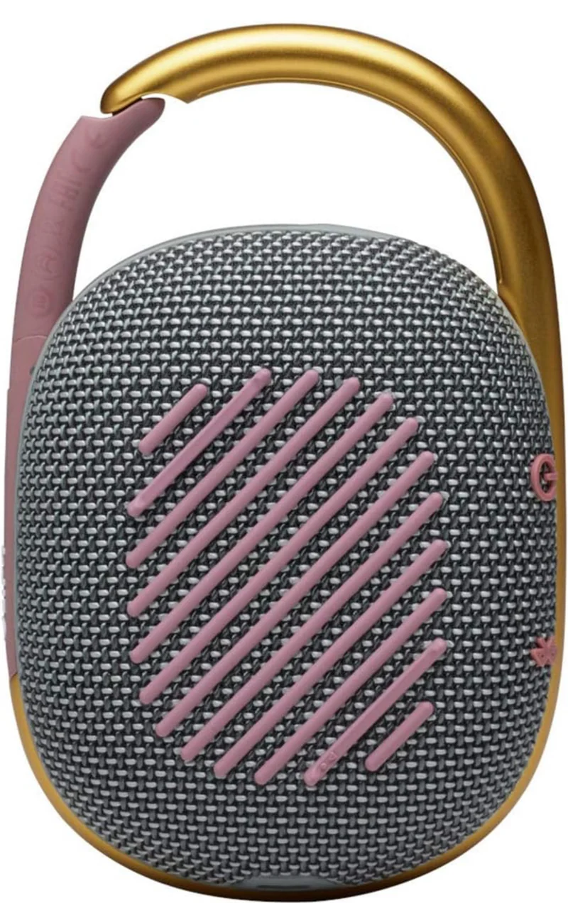 JBL Clip 4 - Portable Mini Bluetooth Speaker, IP67 waterproof and dustproof, 10 hours of playtime - (Grey)