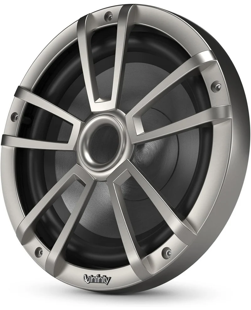 Infinity 1022MLT 10 Inch Marine RGB LED Subwoofer - Titanium (1PC)
