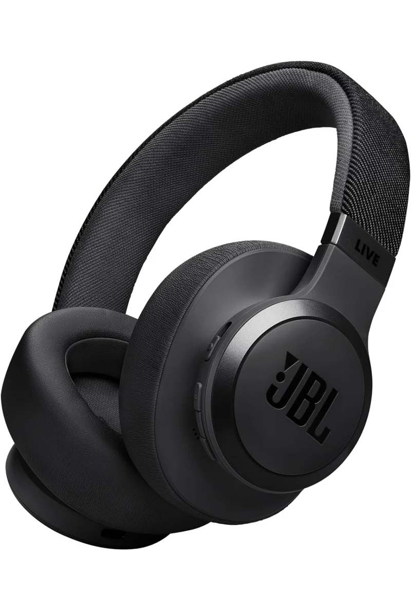 JBL Live 770NC - Wireless Over-Ear Headphones with True Adaptive Noise Cancelling - (Black)
