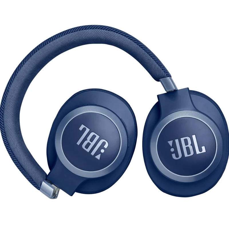 JBL Live 770NC - Wireless Over-Ear Headphones with True Adaptive Noise Cancelling - (Blue)