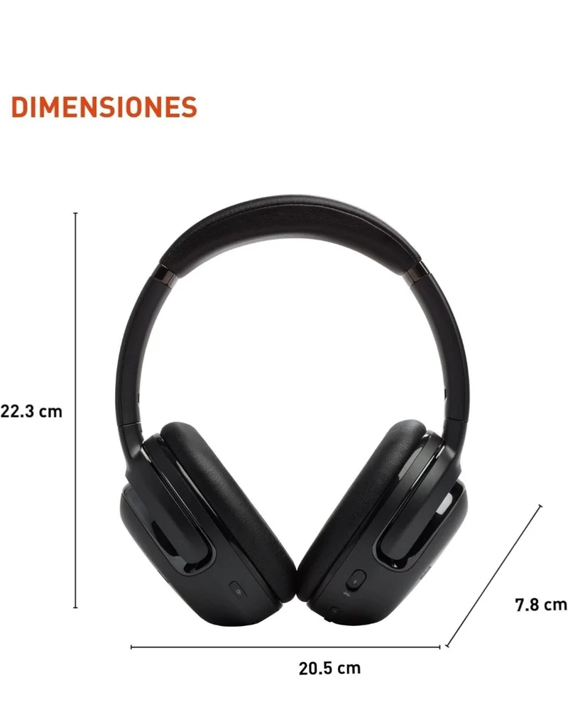 JBL Tour One M2 - Wireless Over-Ear Noise Cancelling Headphones (Black), Medium