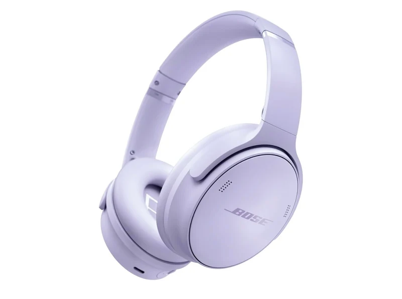 Bose QuietComfort Bluetooth Headphones with Active Over Ear Noise Cancelling and Mic