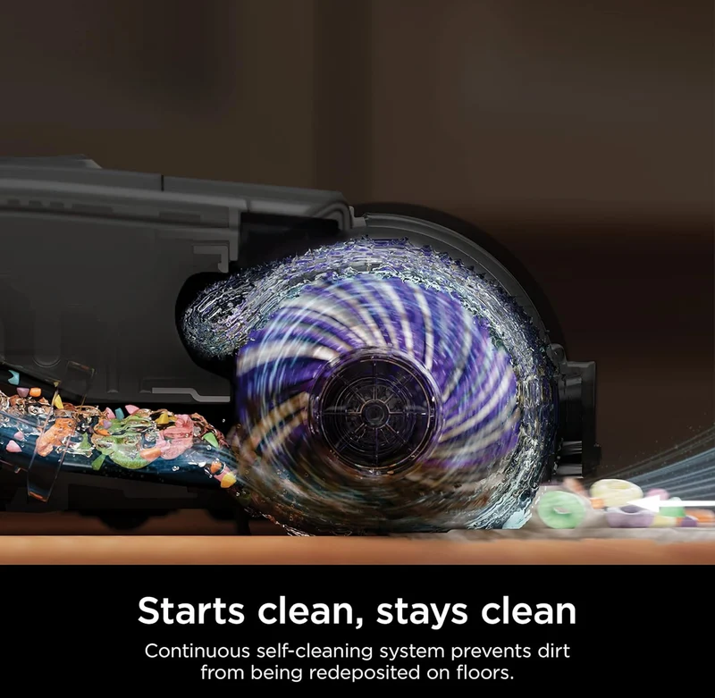 Shark HydroVac Antimicrobial Brushroll* & 2-Pack Filter Bundle - Purple/White