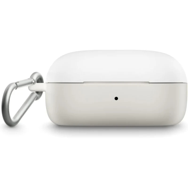 Bose QuietComfort Earbuds Silicone Case Cover, Protective Silicone - White Smoke