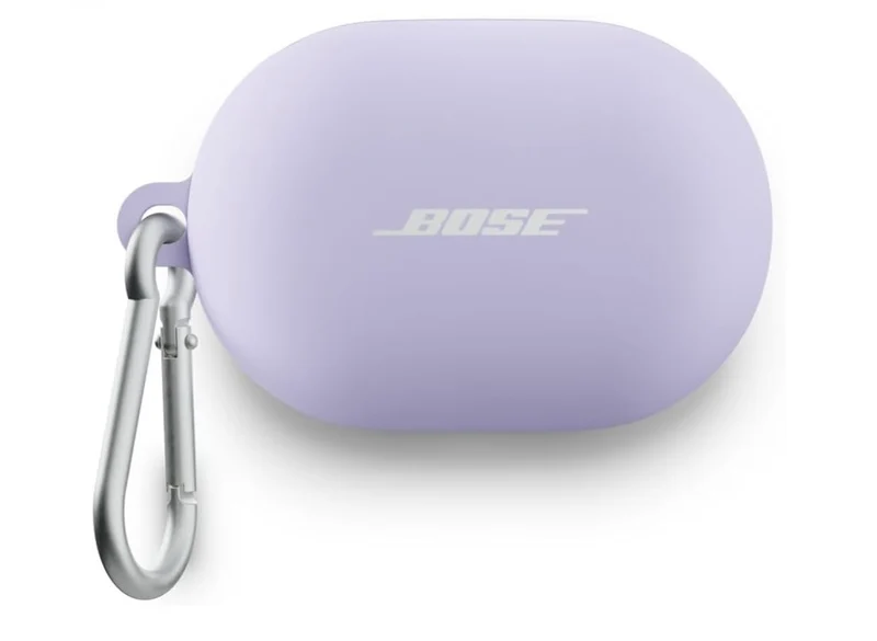 Bose QuietComfort Earbuds Silicone Case Cover, Protective Silicone - Chilled Lilac