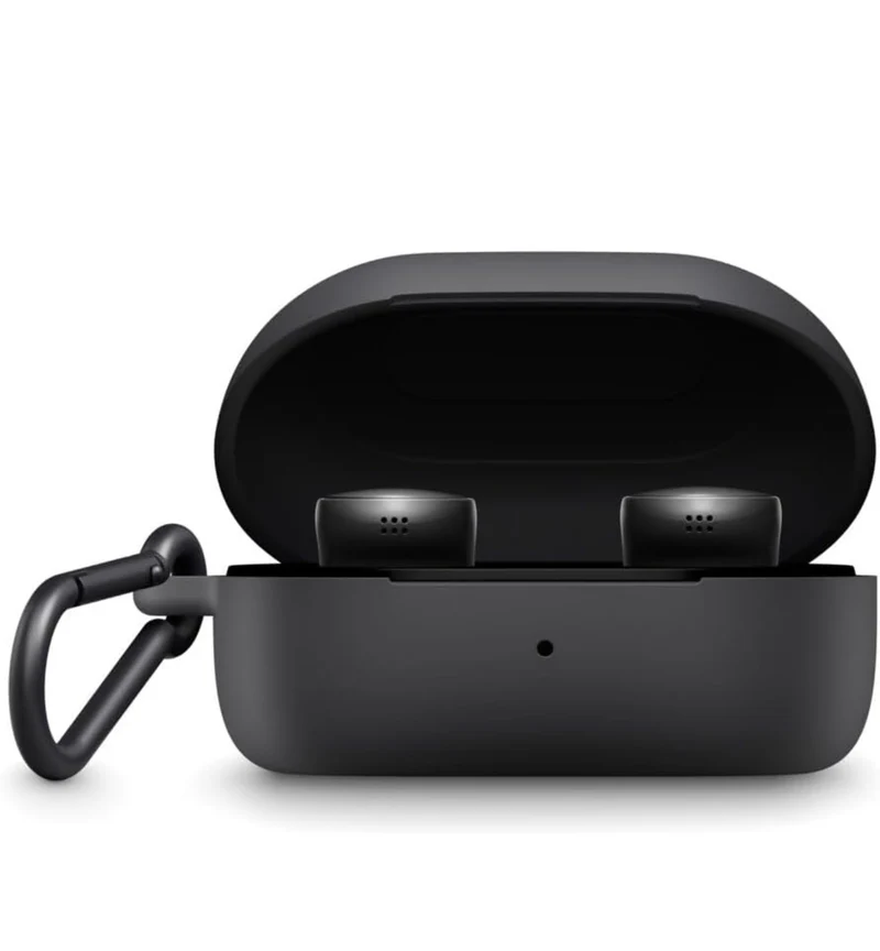 Bose QuietComfort Earbuds Silicone Case Cover, Protective Silicone Exterior- Black
