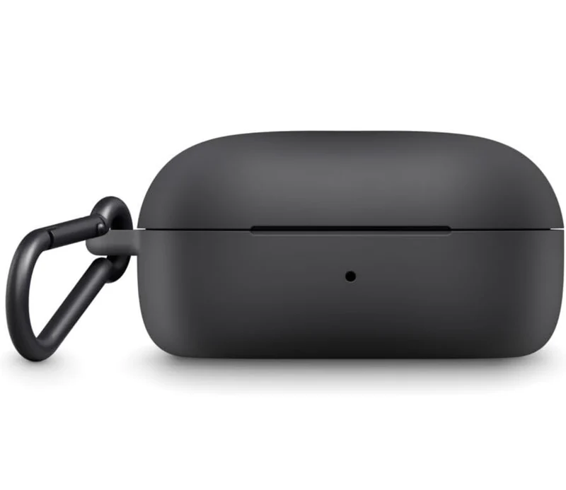 Bose QuietComfort Earbuds Silicone Case Cover, Protective Silicone Exterior- Black