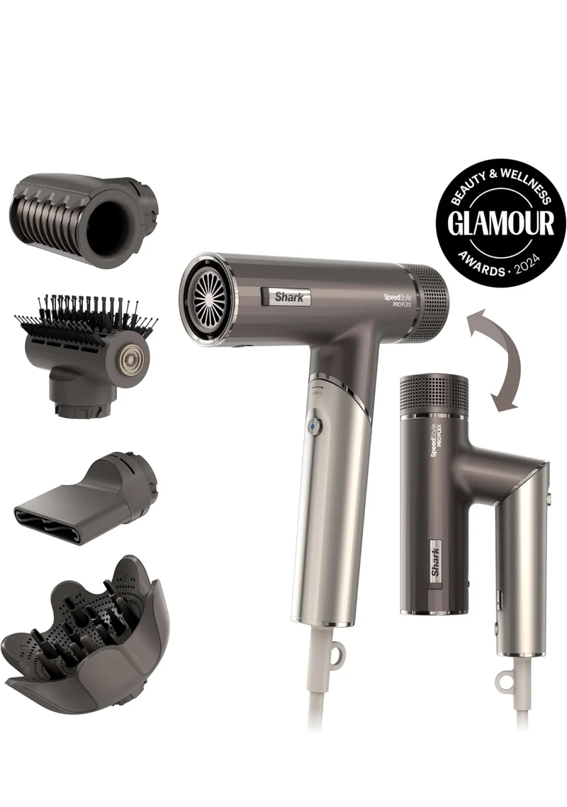 Shark SpeedStyle Pro Flex Professional Performance High-Velocity Hair Dryer System - MS