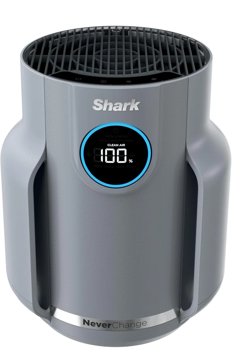 Shark NeverChange Air Purifier Compact Pro w/ Long-lasting Filtration Up to 250 sq. ft.