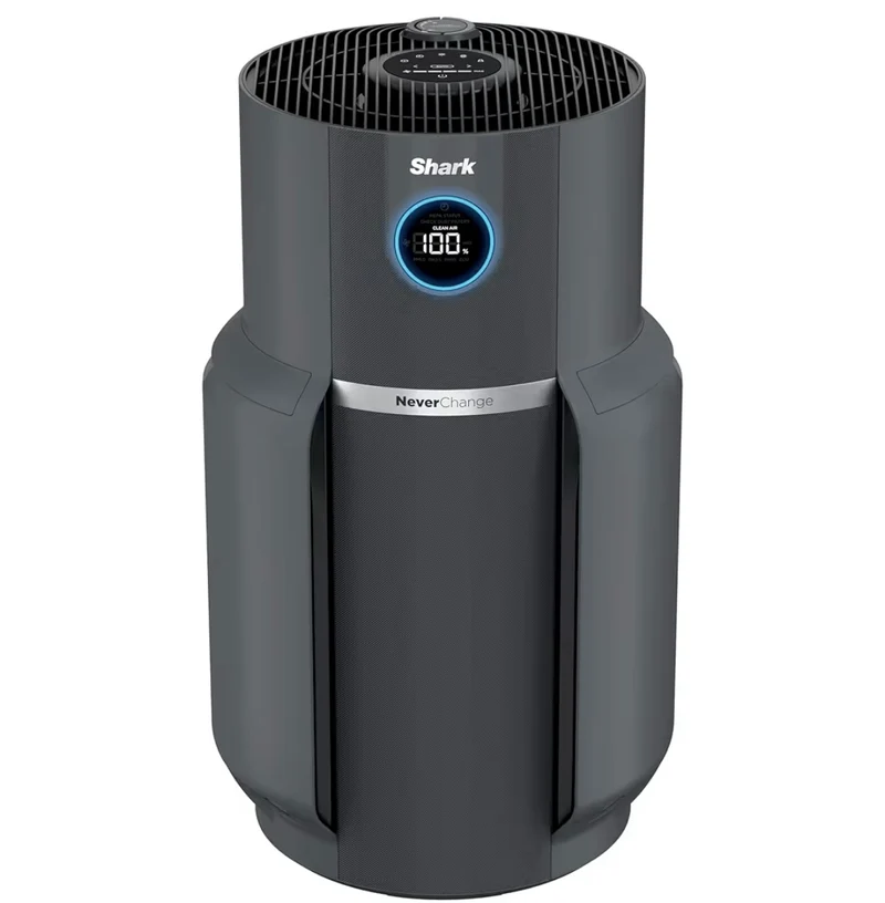 Shark Air Purifier for Home Air Filter Powerful Multi-Room Purification - GREY