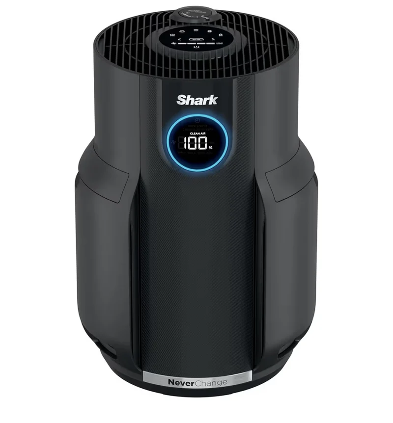 Shark Air Purifiers for Home Large Room w/ 5 Year HEPA Filter Odor Neutralizer - Charcoal