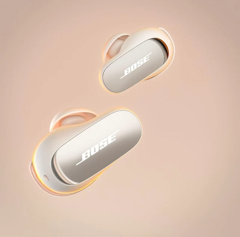 Bose QuietComfort Ultra Bluetooth EarbudsActive Noise Cancellation - White Smoke