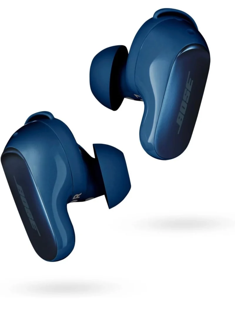 Bose QuietComfort Ultra Bluetooth Earbuds Active Noise Cancellation- Deep Bass- Lunar Blue - Limited Edition