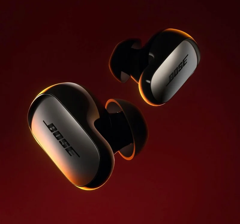 Bose QuietComfort Ultra Bluetooth Earbuds Active Noise Cancellation,- Black
