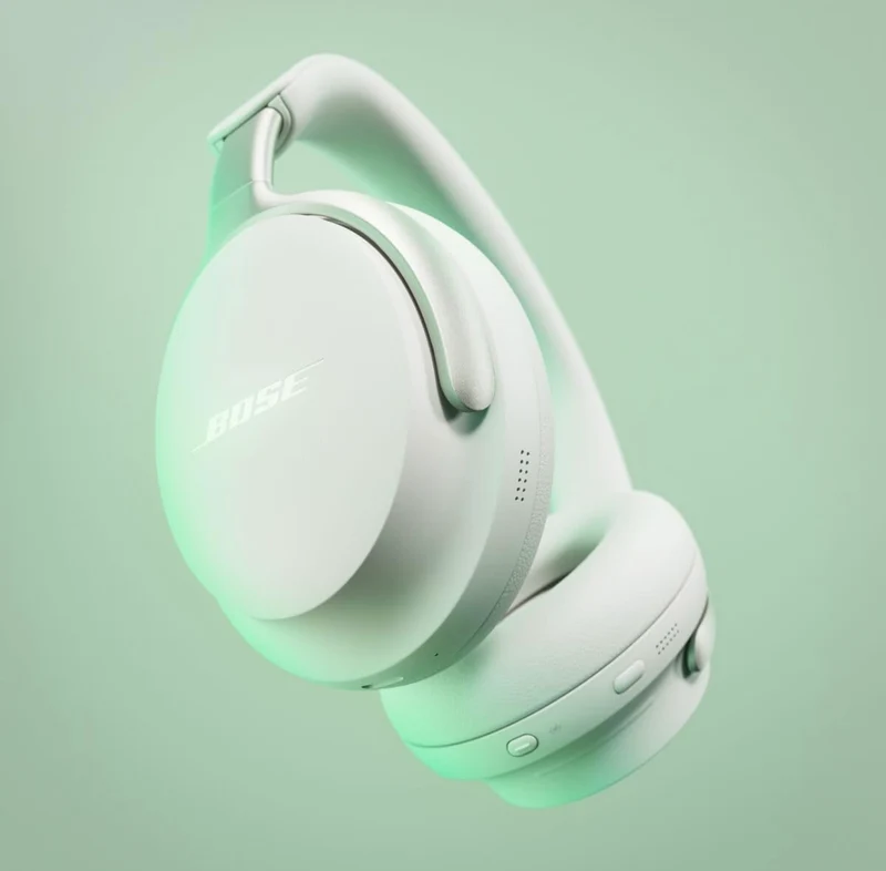 Bose QuietComfort Ultra Bluetooth Headphones Over Ear Noise Cancelling - White Smoke