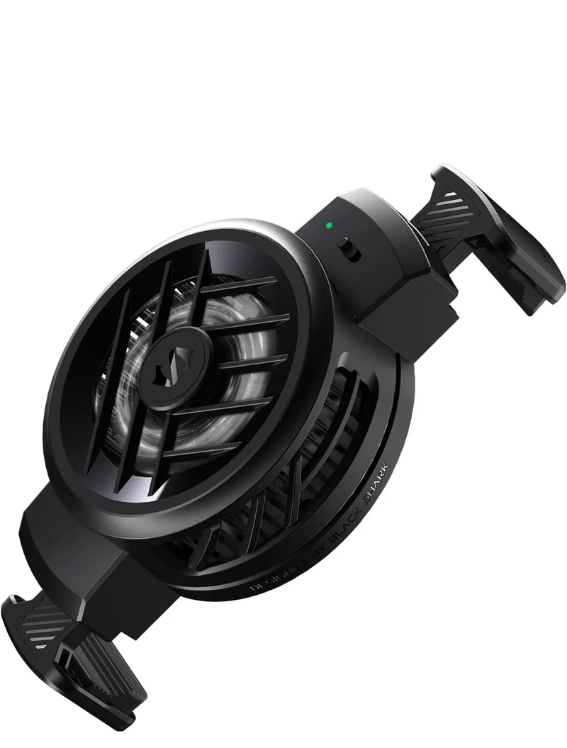 Black Shark Phone Cooling Fan Lightweight Quiet Cellphone Radiator - NEW