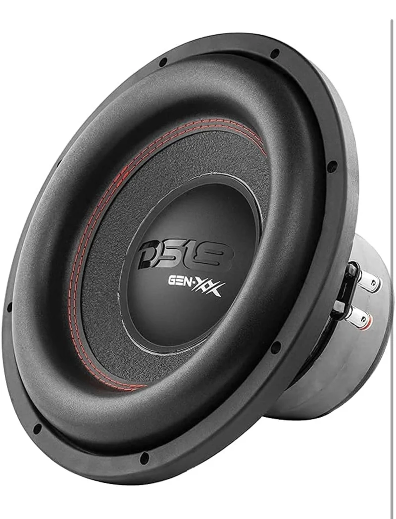 DS18 GEN-XX10.4DHE 10" High Excursion Car Subwoofer 1000 Watts Max Dual Voice Coil (1 PC)