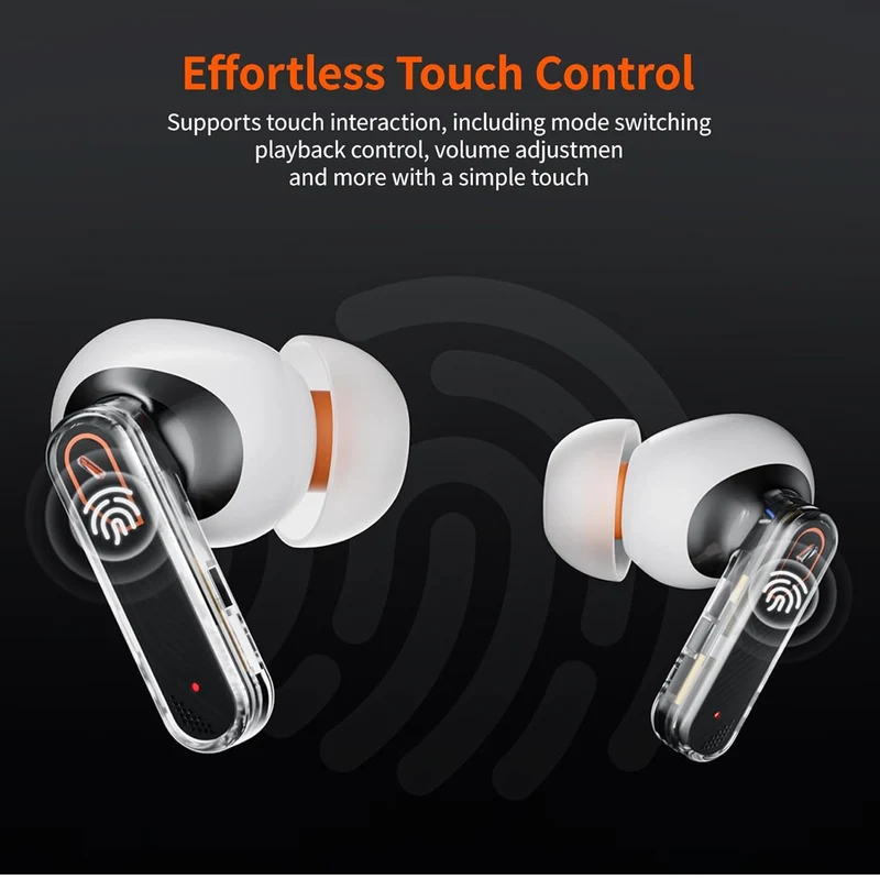 BIG WON True Wireless In-Ear Lightweight Active Noise Canceling - White