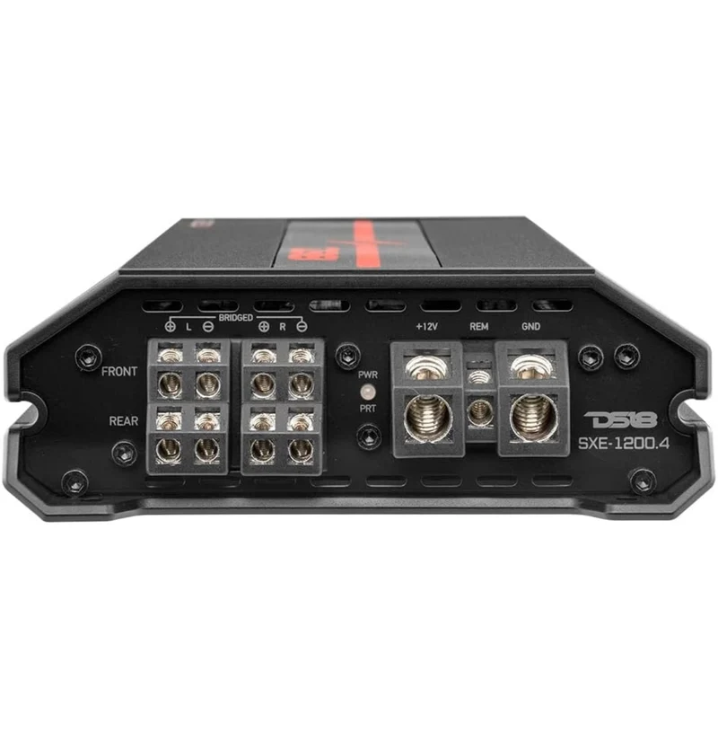 DS18 SXE-1200.4/BK Car Amplifier Stereo Full-Range Class A/B 4-Channel - NEW