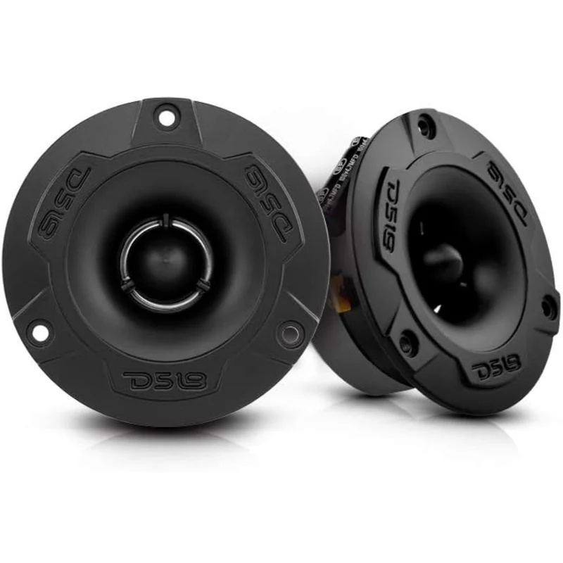 DS18 PRO-TWX1/BK 3.8" Aluminum Super Bullet Tweeter, 240W Max - PAIR