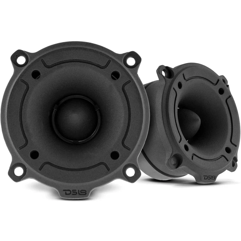 DS18 PRO-TW120B PRO Tweeter in Black - 3" 240W Max 4 Ohms, Built in Crossover - (Pair)