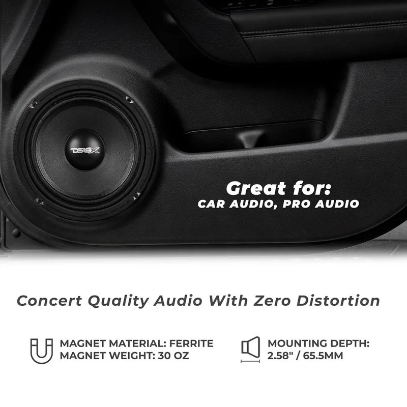 DS18 PRO-X6.4M Loudspeaker - 6.5" Midrange - 1 PC