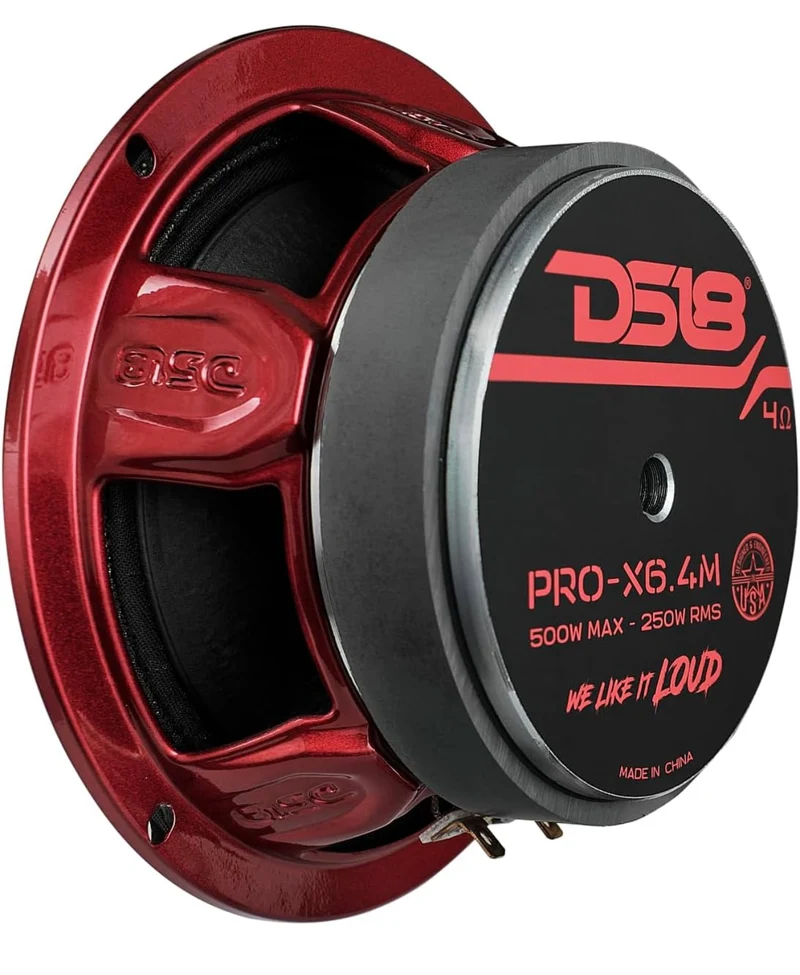 DS18 PRO-X6.4M Loudspeaker - 6.5" Midrange - 1 PC
