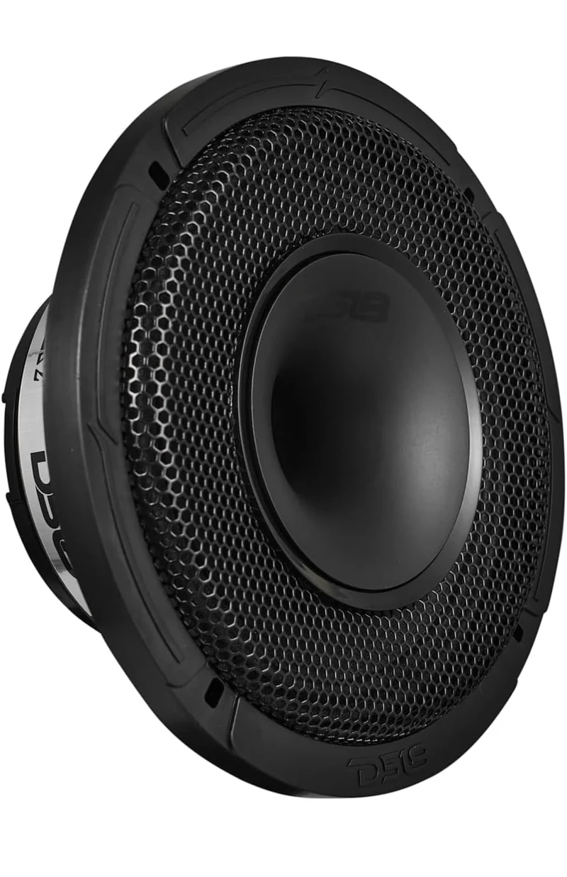 DS18 PRO-HY6MSL 6.5" Shallow Hybrid Mid-Range Car Audio W/ Built-in Driver and Grill Included - 1PC