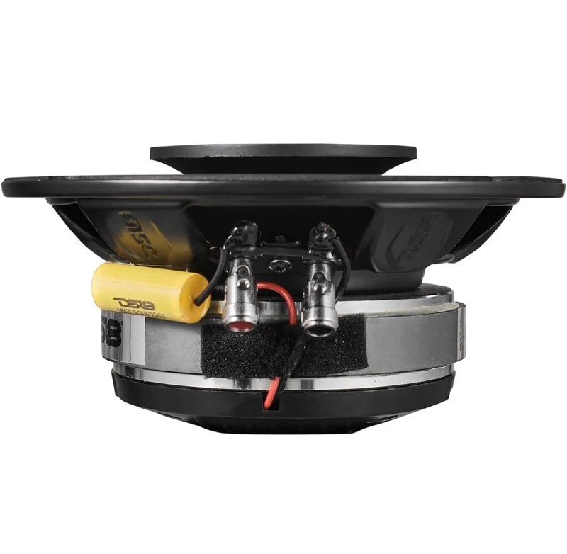 DS18 PRO-HY6MSL 6.5" Shallow Hybrid Mid-Range Car Audio W/ Built-in Driver and Grill Included - 1PC