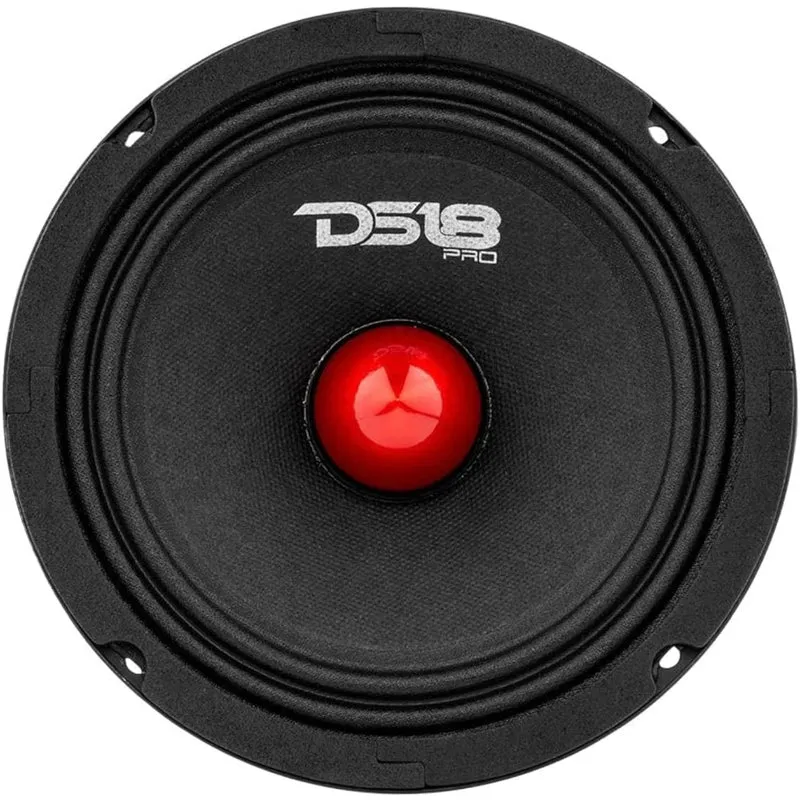 DS18 PRO-GM6.4B Midrange 6.5 Inch 480W Max, 4 Ohms Premium Quality Speaker (1 PC)