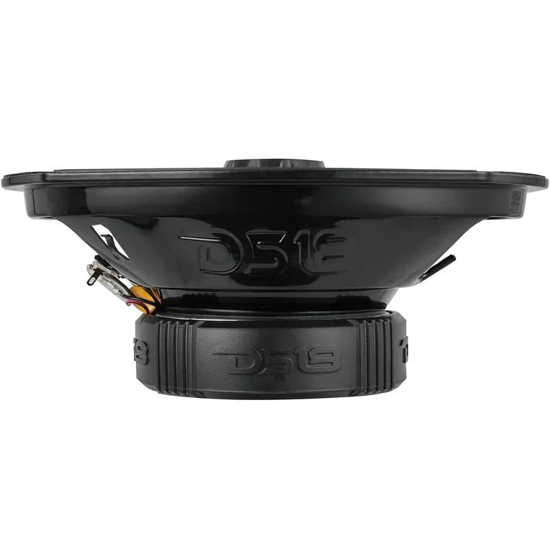 DS18 PRO-ZT69 6x9 Inches Pro Audio Coaxial Midrange Speakers with Built-in Bullet Tweeter, 4-Ohms