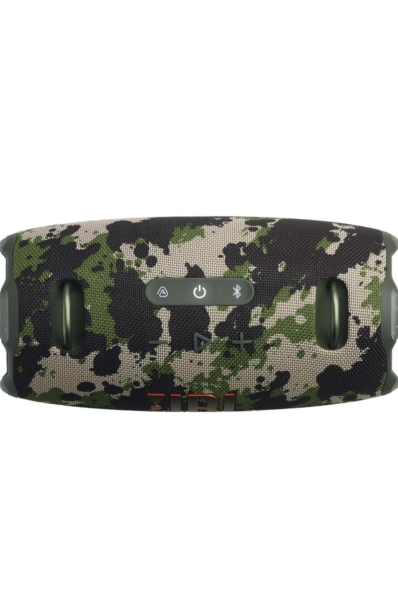 JBL Xtreme 4 - Portable Bluetooth Speaker, Powerful Sound and Deep Bass, IP67 Waterproof, 24 Hours of Playtime, Powerbank, PartyBoost for Multi-Speaker Pairing (Camo)