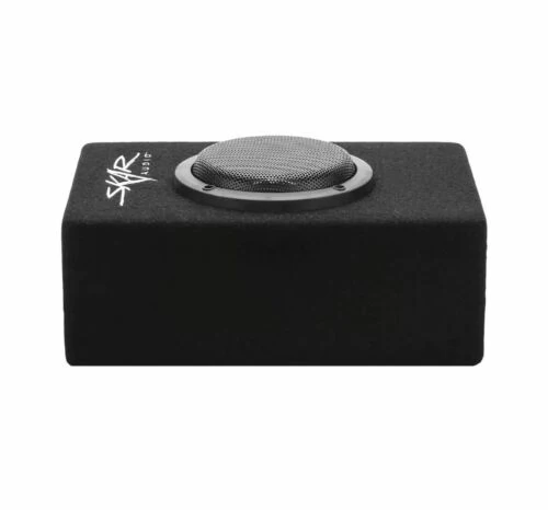NEW SKAR AUDIO EVL-1X65D4-V-LP 6.5" 400W LOW-PROFILE LOADED PORTED SUB ENCLOSURE