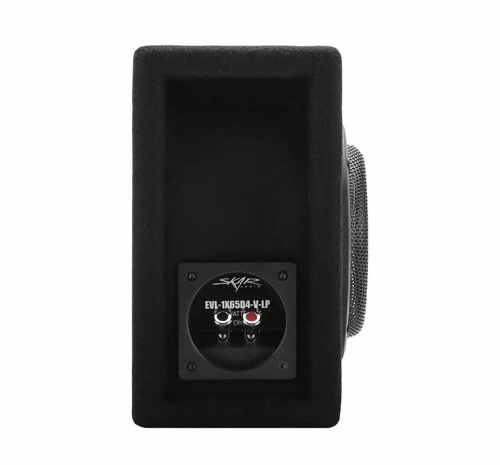 NEW SKAR AUDIO EVL-1X65D4-V-LP 6.5" 400W LOW-PROFILE LOADED PORTED SUB ENCLOSURE