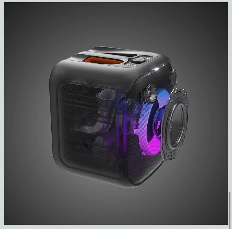 JBL Partybox Encore Essential 100W Sound, Built-in Dynamic Light Show, and Splash Proof Design - NEW