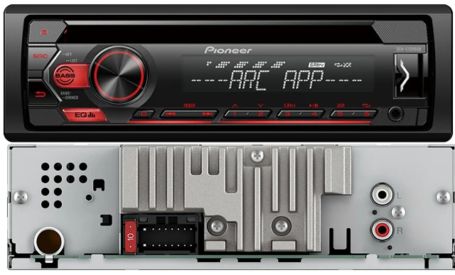 Pioneer DEH-S1200UB Single 1-DIN CD MP3 Player Android MIXTRAX USB AUX STEREO
