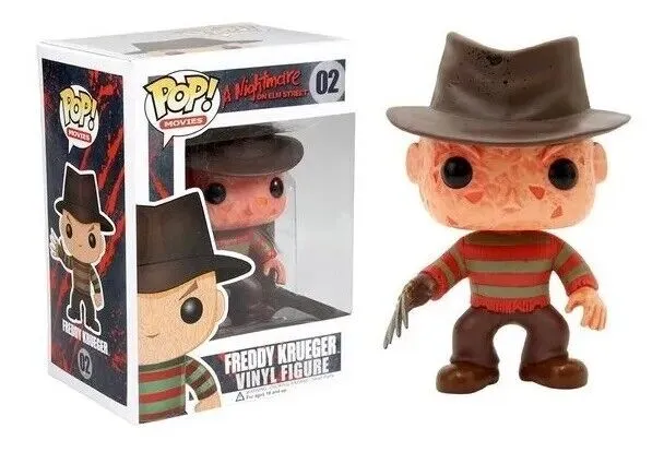 FUNKO POP! MOVIES : A NIGHTMARE ON ELM STREET FREDDY KRUEGER (02) BRAND NEW